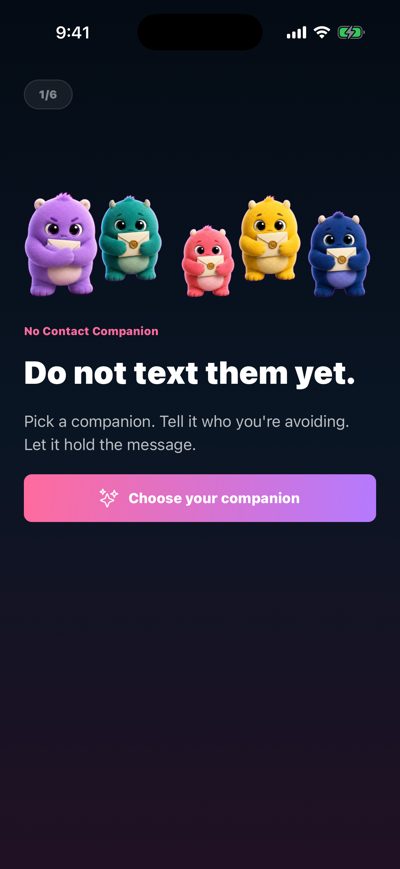 Raw No Contact Companion screenshot 1
